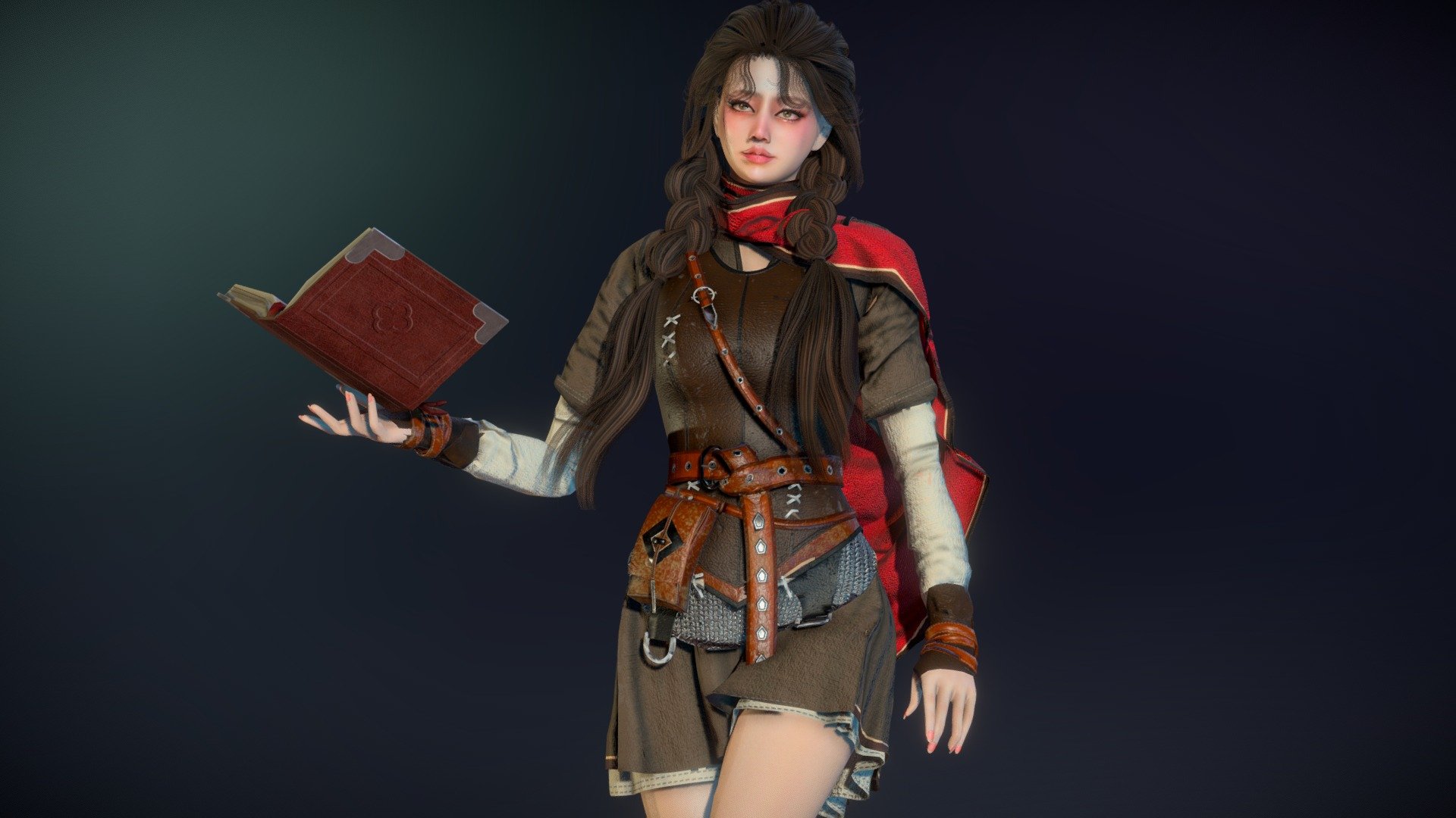 Download Female Wizard Da Galaad Miniatures