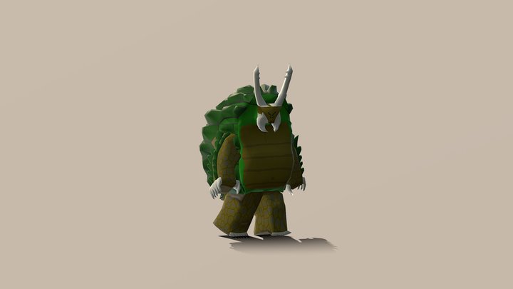 Reptisect Animation 3D Model