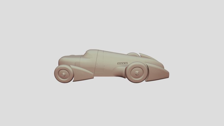 Auto Union Rekordwagen scale1-70 for 3D-printing