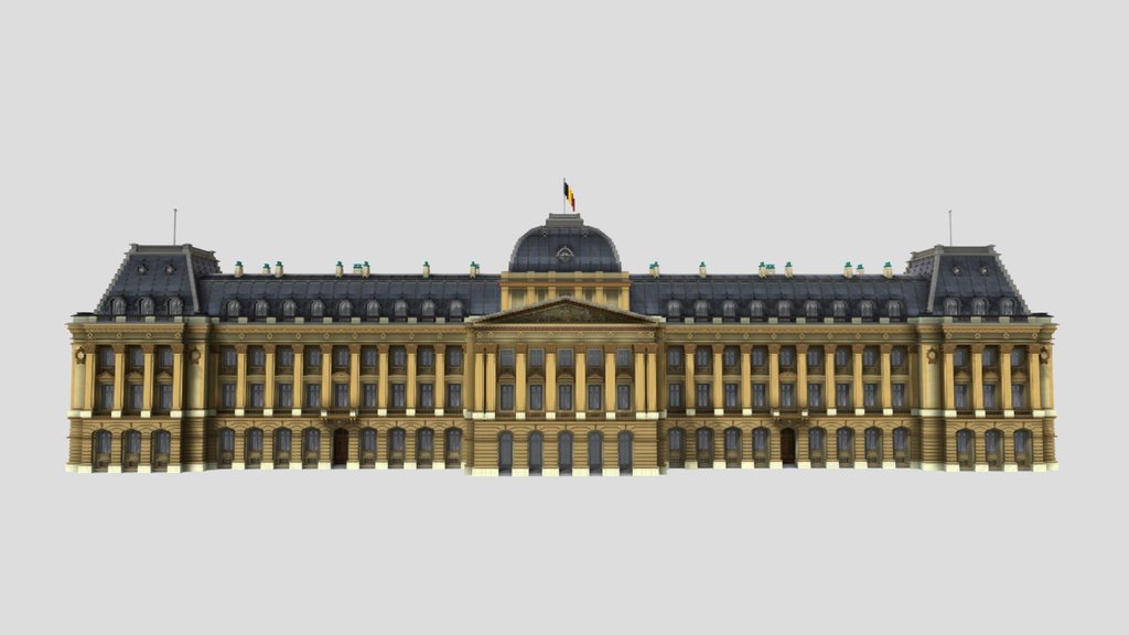 Royal Palace Brussel Minecraft