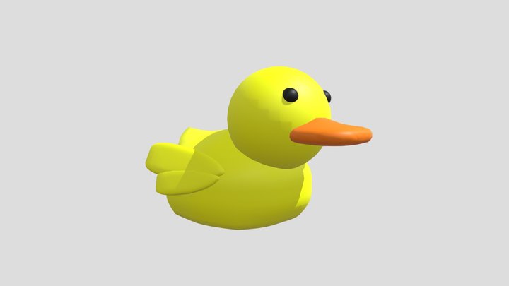 A Duck 3D Model