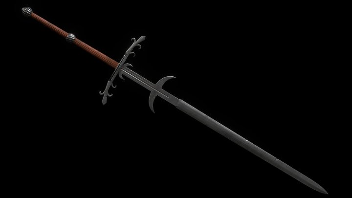 Two-handed sword – Modello 3D gratuito STL
