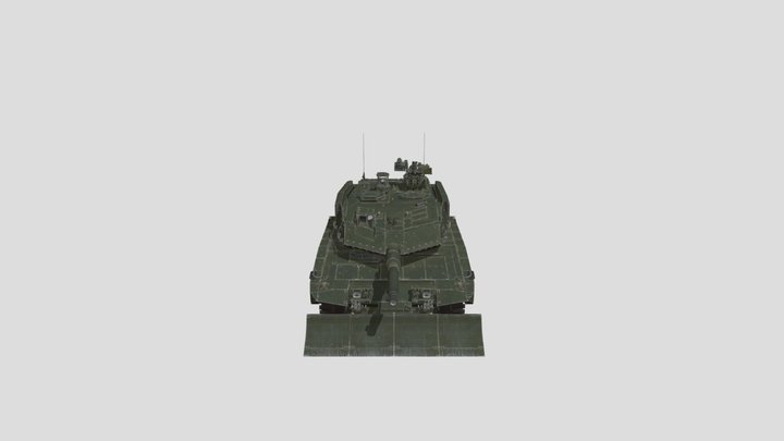 Leopard 2 PSO (War Thunder) 3D Model