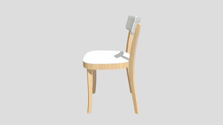 ChairWood 3D Model