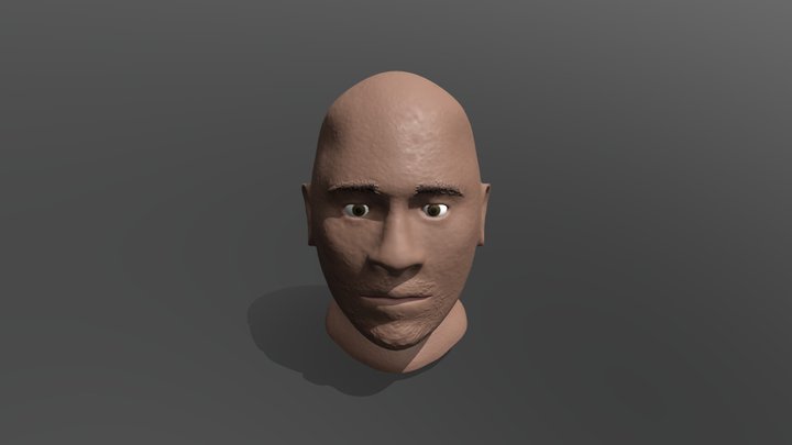 Dwayne the Rock 3D Model