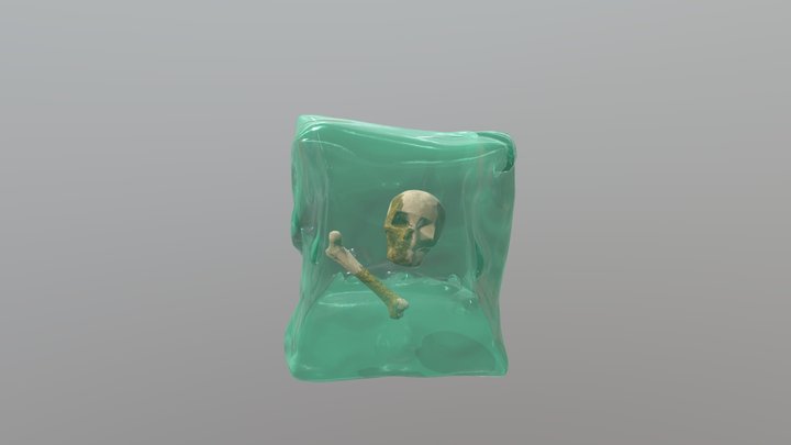 Gelatinous Cube 3D Model
