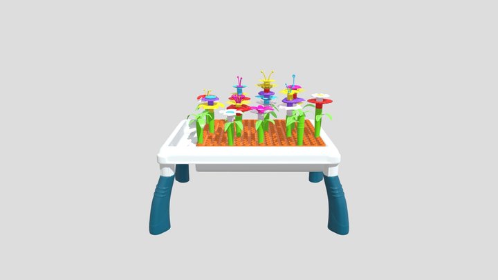 FLOWER TOY 3D Model