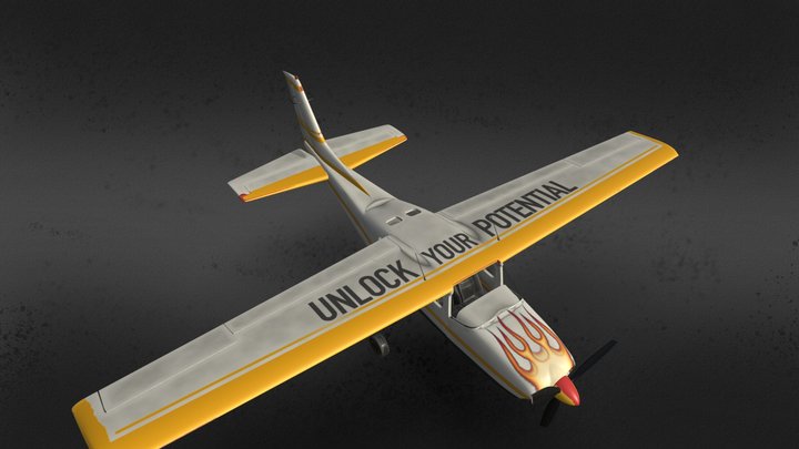 Plane 3D Model
