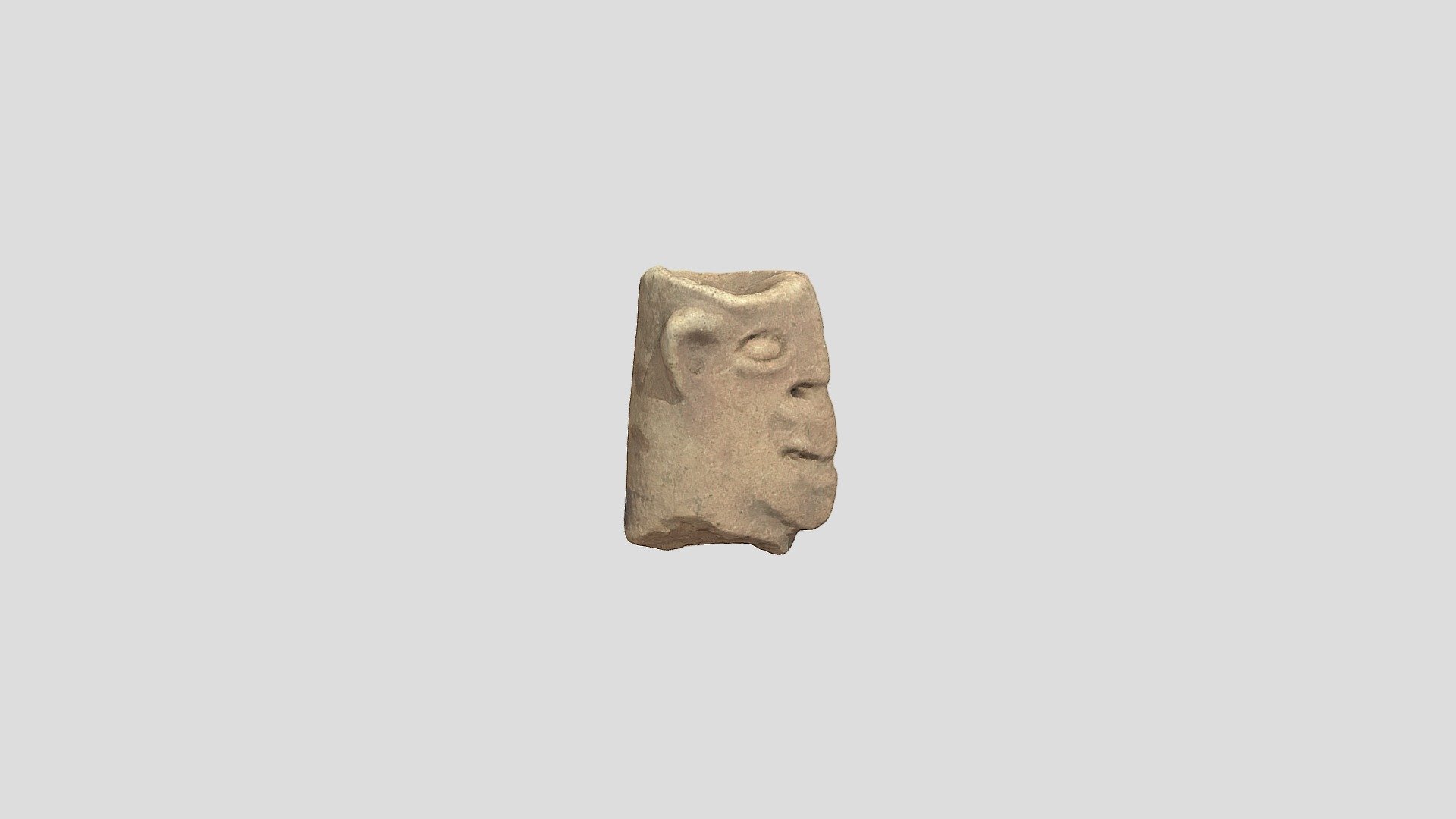 Fragment de figurine anthropomorphe
