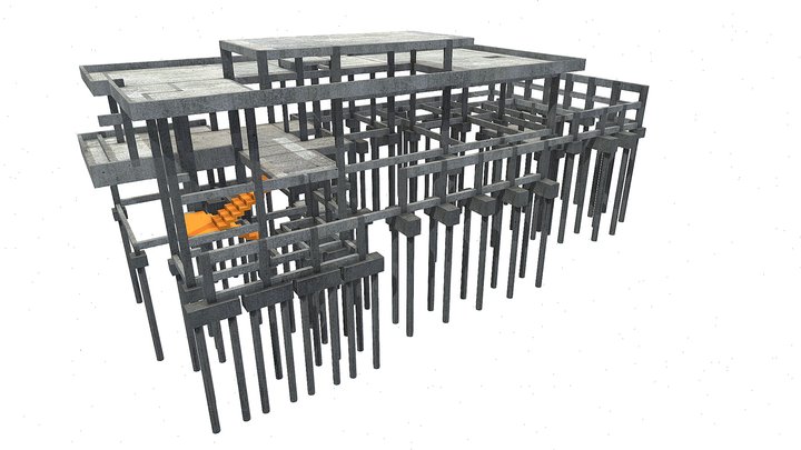ESTRUTURAL - RICARDO E GUILHERME 3D Model
