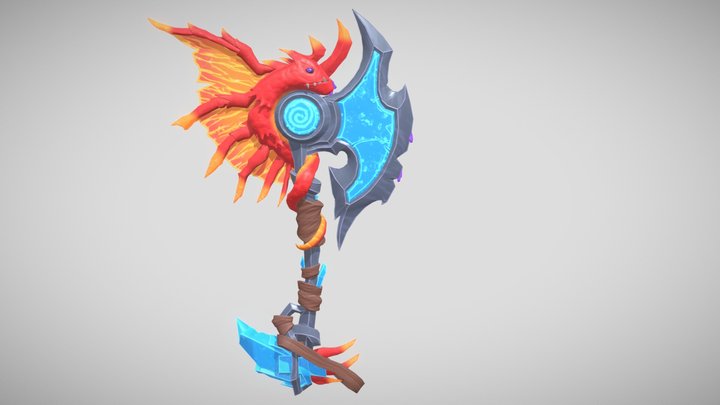 Dragon AXE 3D Model