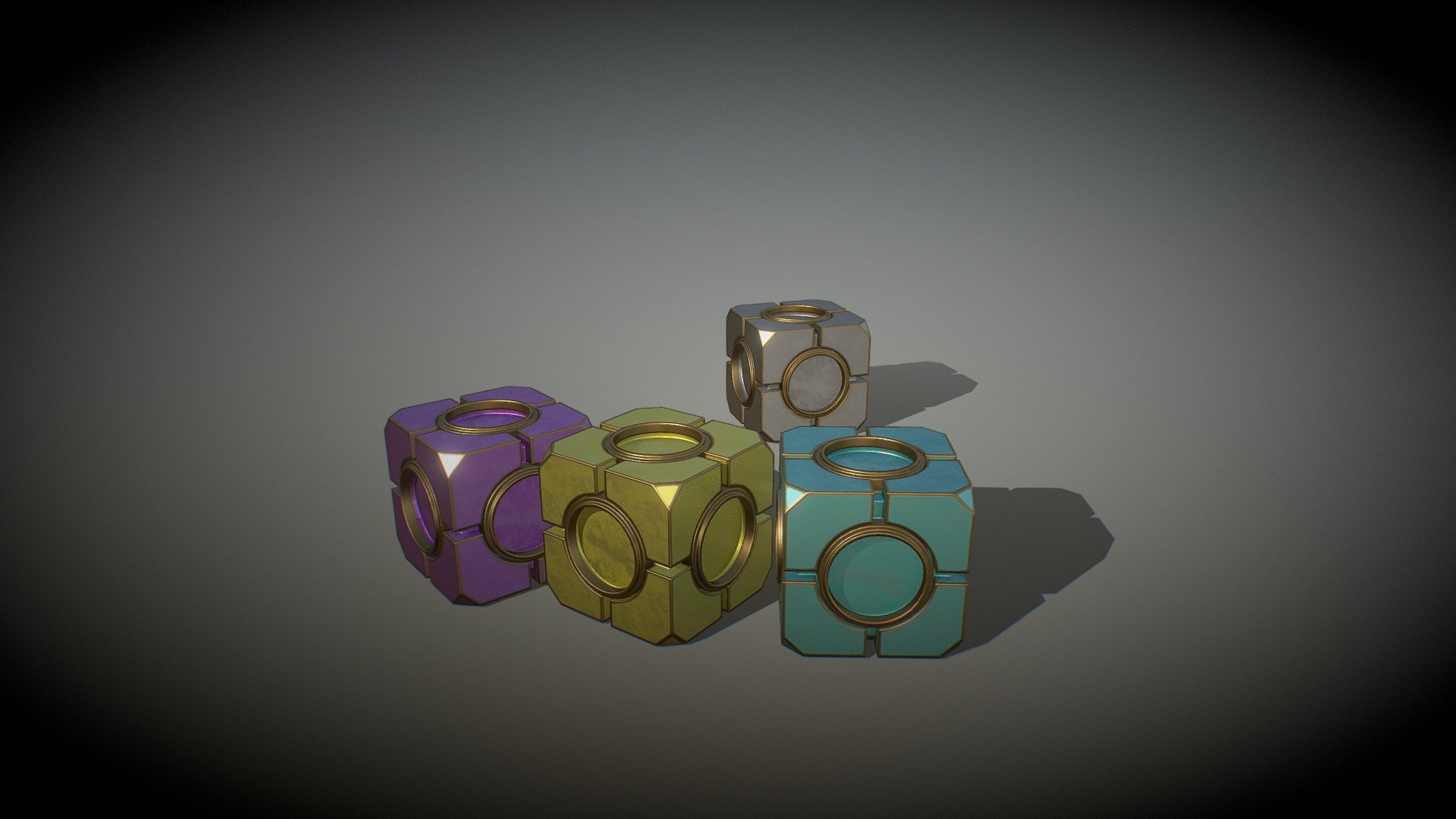 Cube Collection [Stylized edition] - Download Free 3D model by model_R ...