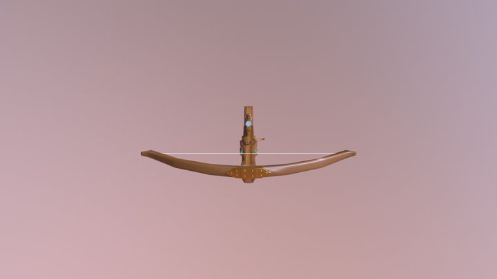 Sniper Crossbow 3D Model