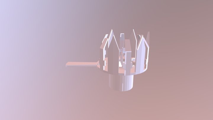 BA Portal Room Blockout FK V01 3D Model