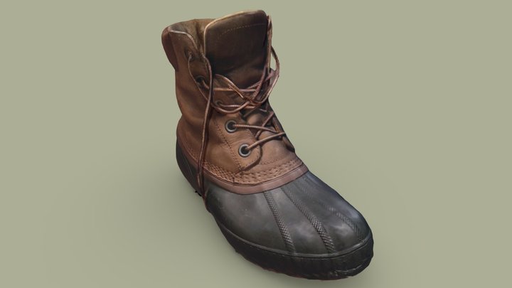 Sorel Boot 3D Model