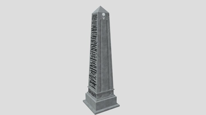 Tombstone 3D Model