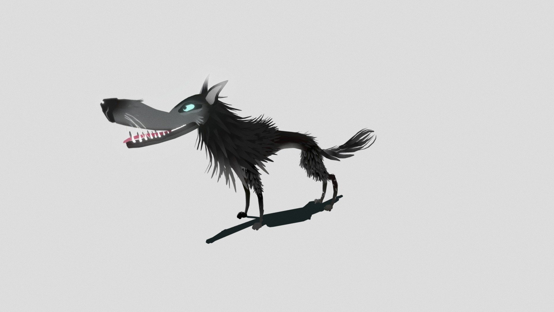 Wolf in Quill