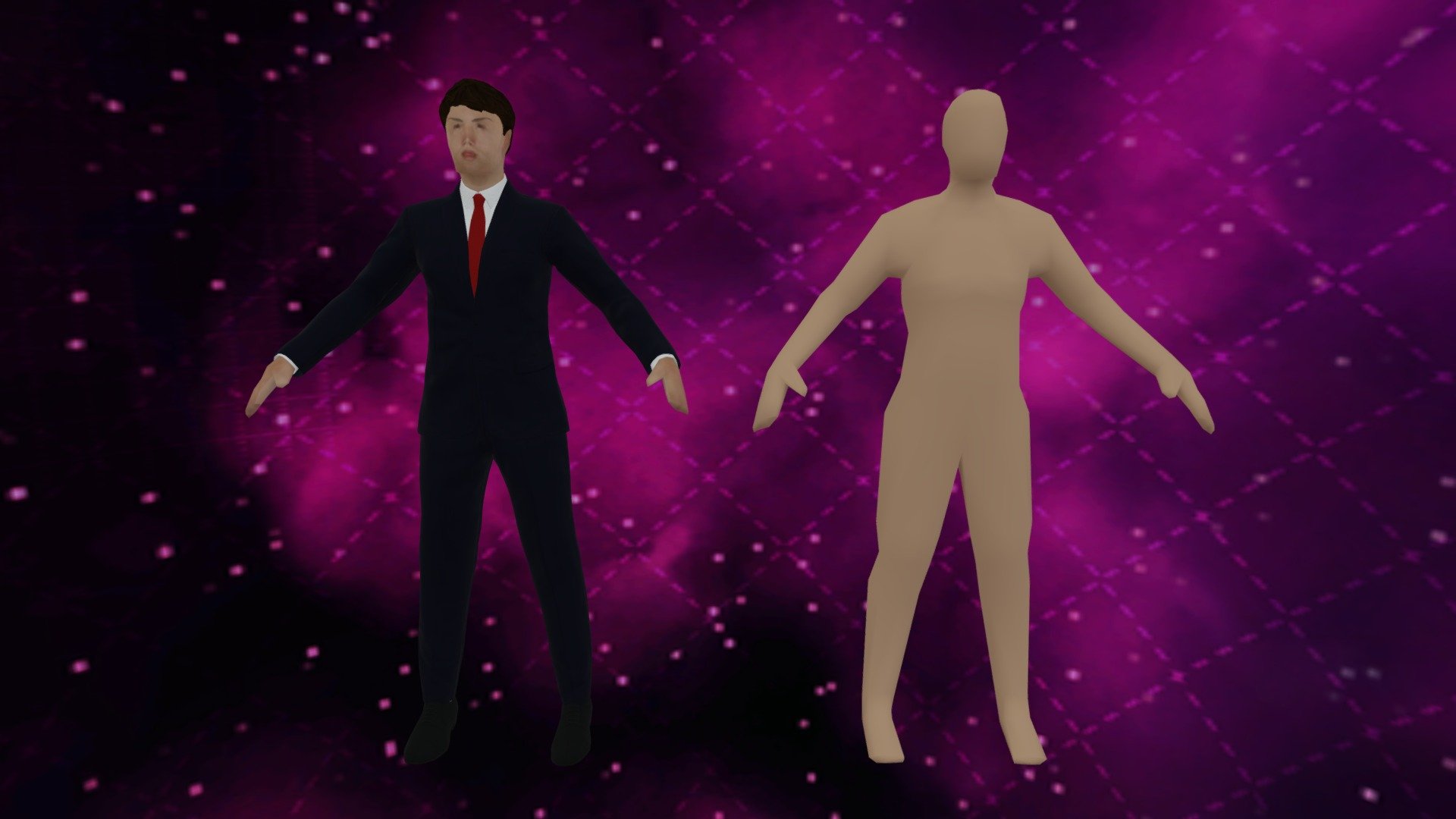 Low-Poly Person .Blend Low Poly FREE - Download Free 3D model by ...