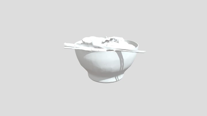 food 3d model