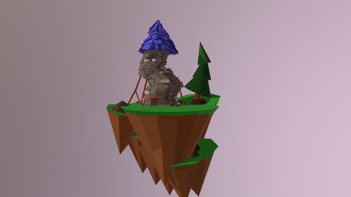 Mage Tower 3D Model