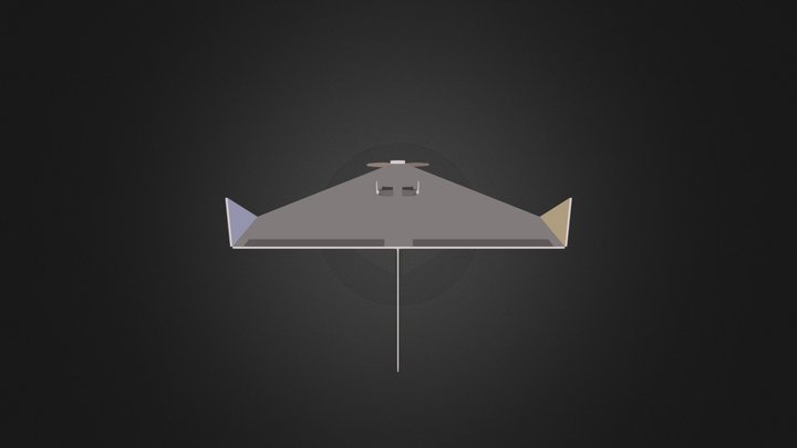 Paper Plane 3D Model