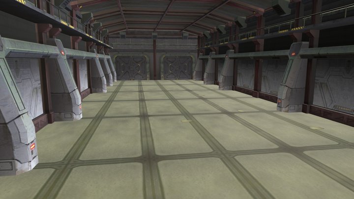 Hangar 3D Model