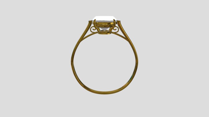 Golden Ring 3D Model