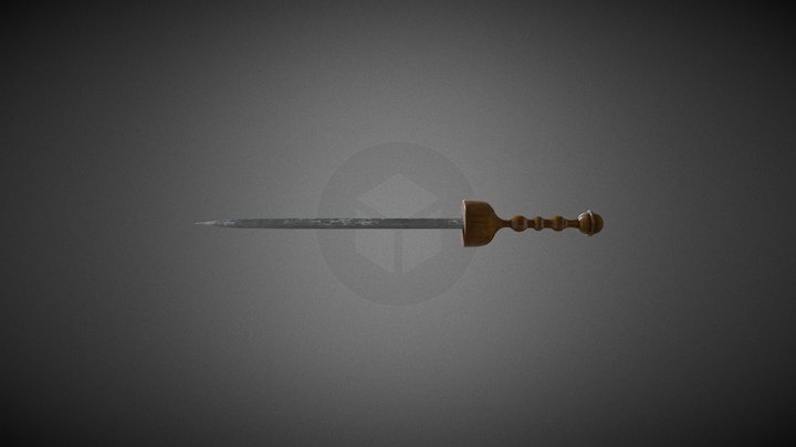Roman Sword 3D Model