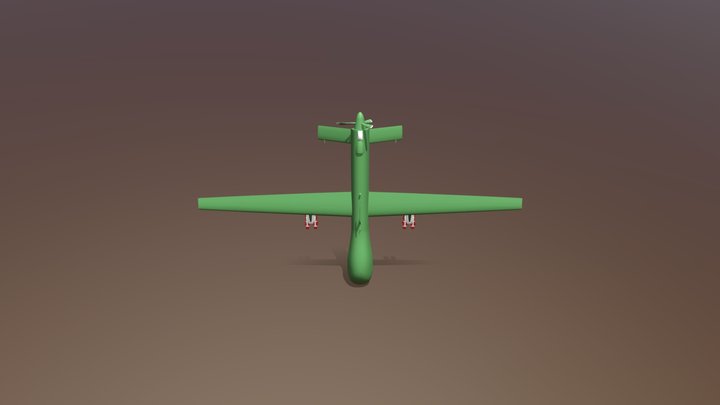 UAV_Predator 3D Model