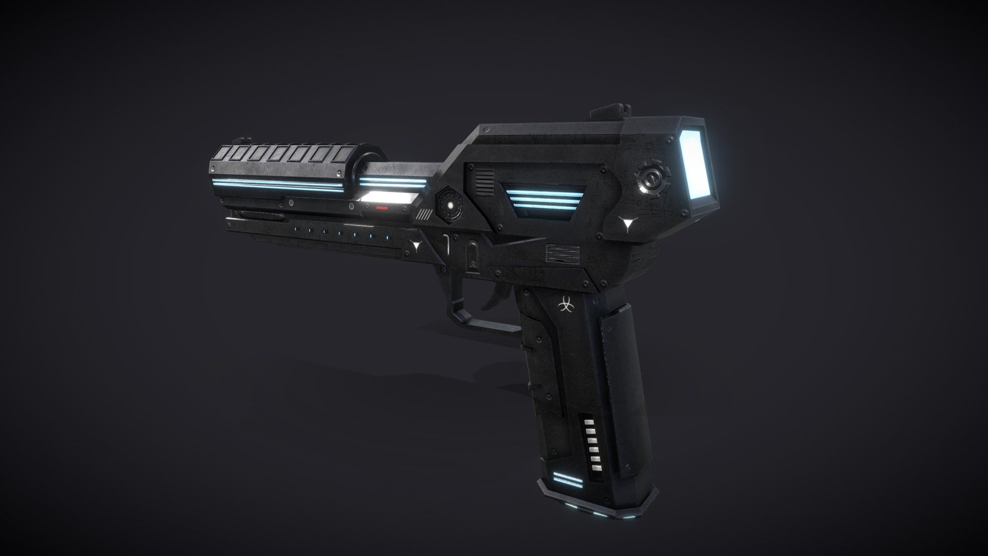 SciFi Pistol - Buy Royalty Free 3D model by SnowyTrain [9dbd5b2 ...