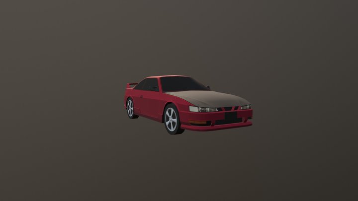 Nissan Silvia S14 3D Model