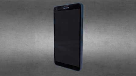 Generic Low Poly Smartphone 3D Model