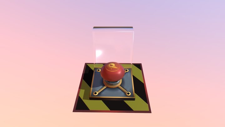 Button 3D Model