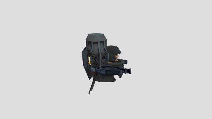Small_astro_toilet by lohn :) 3D Model