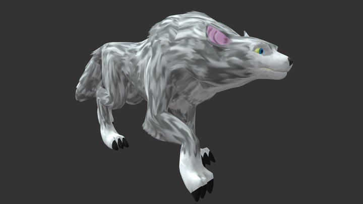 Wolf 3D Model