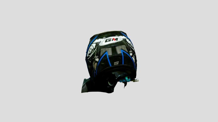 GM Helmet 3D Model
