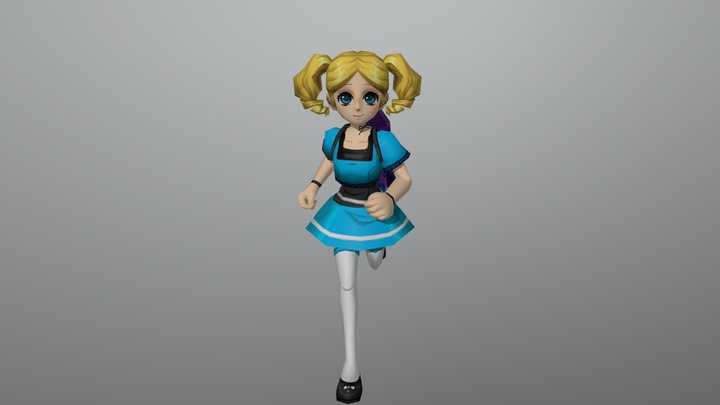 Fusionfall legacy-Bubbles 3D Model