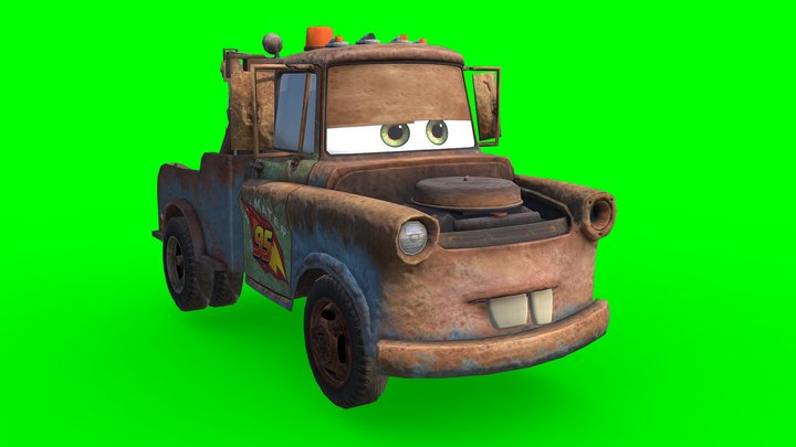 Better Cars 2 game Mater model
