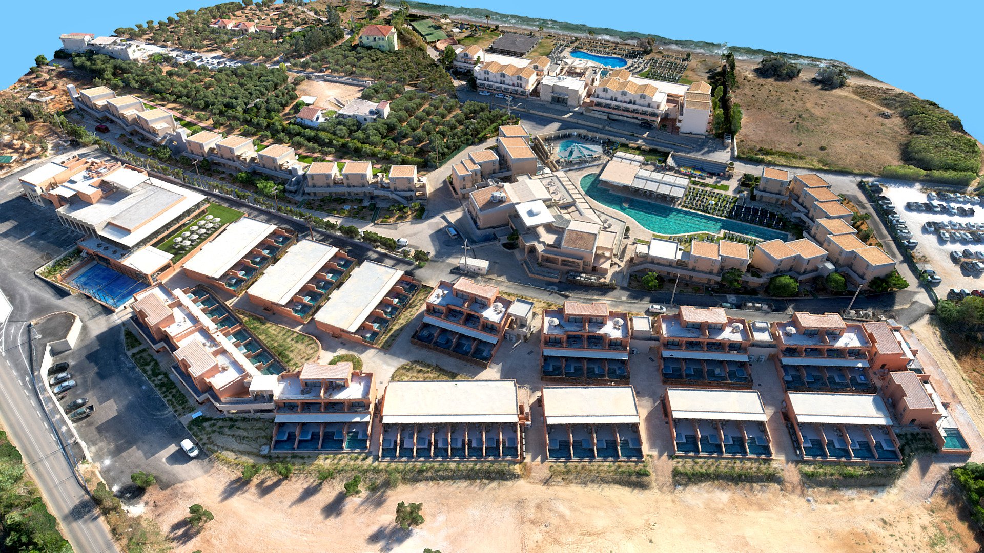 Kiani Beach Resort 3D — Sketchfab embed 3D viewer