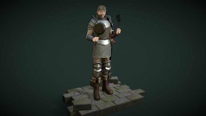 Laios Dungeon Meshi 3D Model