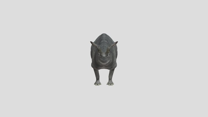 brontotherium 3D Model
