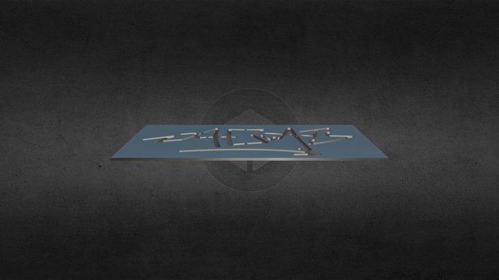 ACAB stencil 3D Model