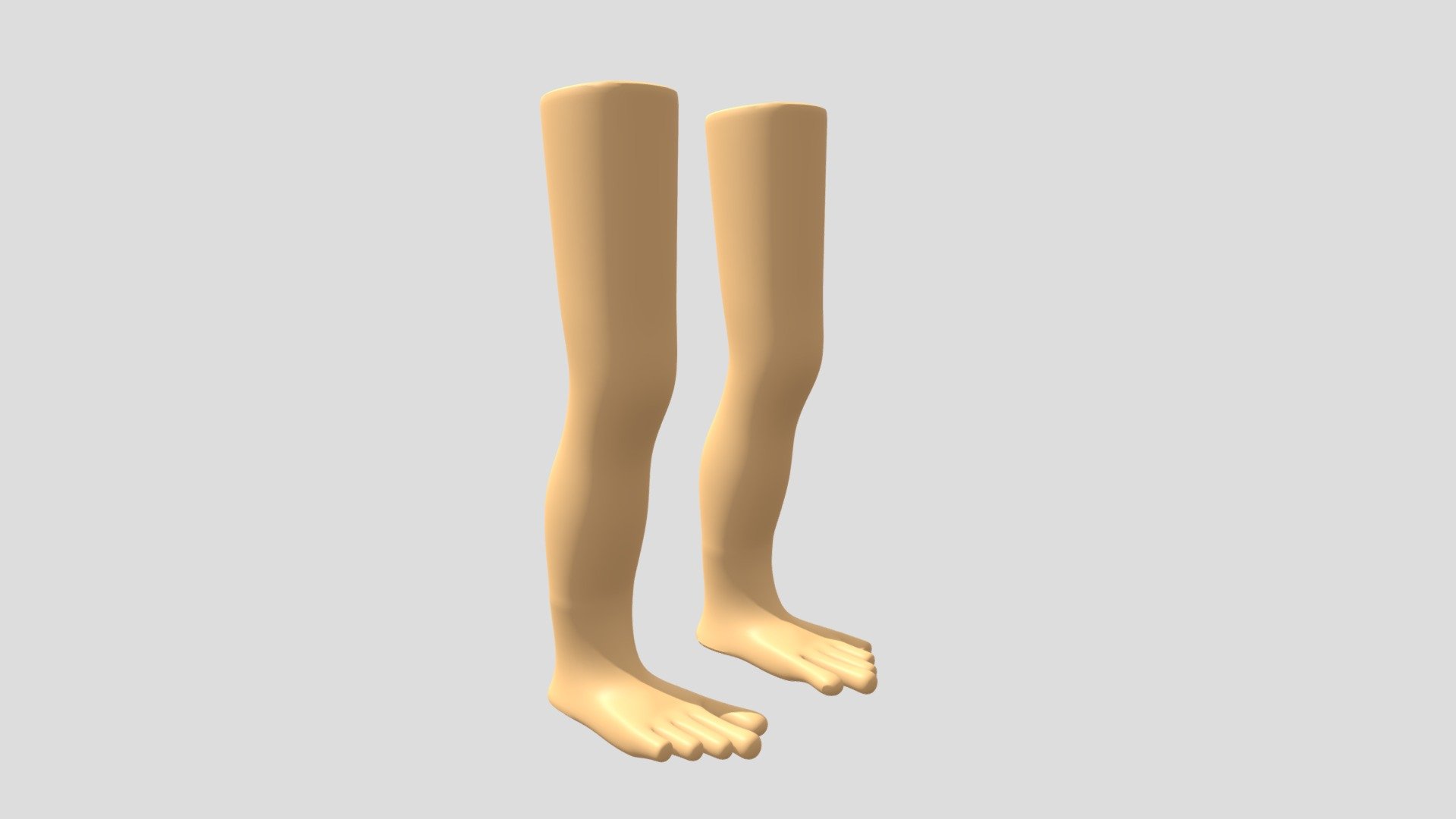 Human Legs 3d Model - Download Free 3D model by Alcon 3D (@Madoes ...