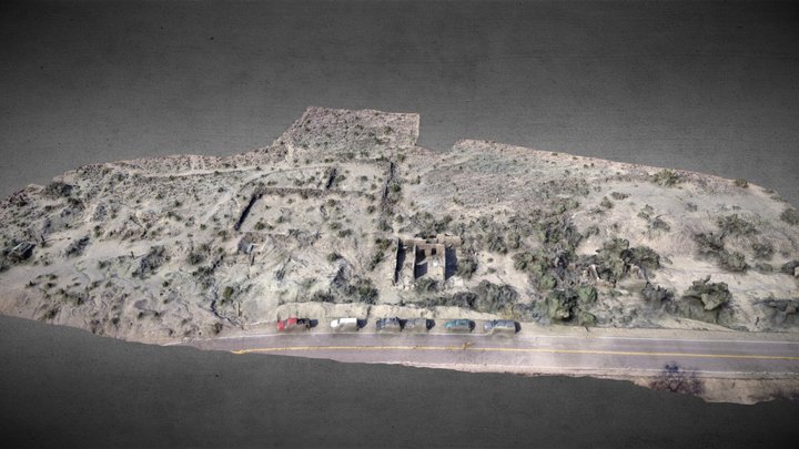 Historic ruins at Agua Caliente, AZ 3D Model