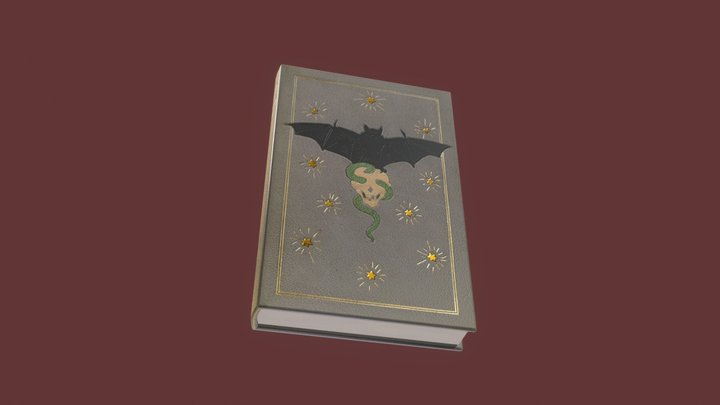 The Eerie Book 3D Model
