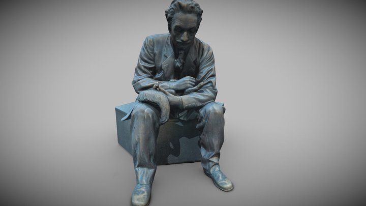 Statue of a man 3D Model