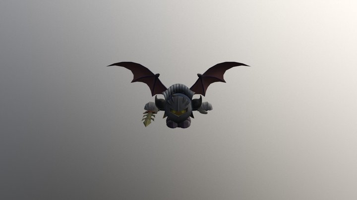 Meta Knight 3D Model