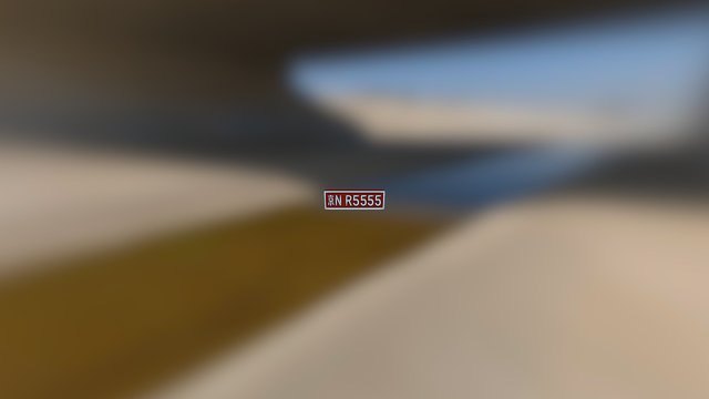 License-painted 3D Model