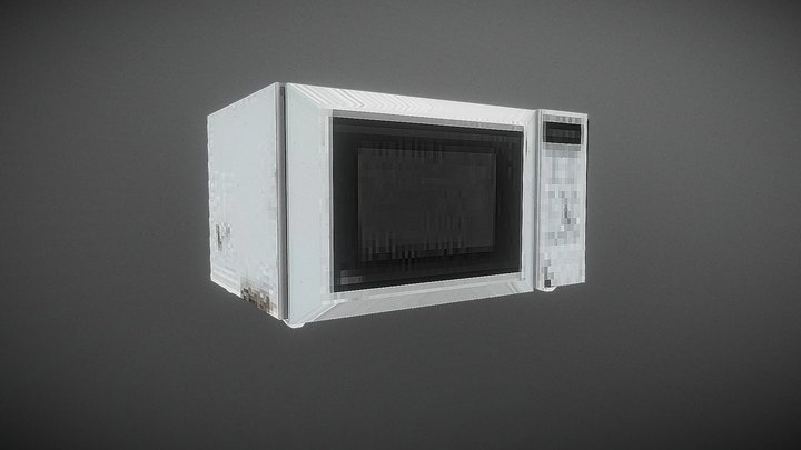 Microwave (PSX) – Kostenloses 3D-Modell STL