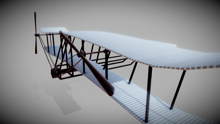 Air Plane 3D Model